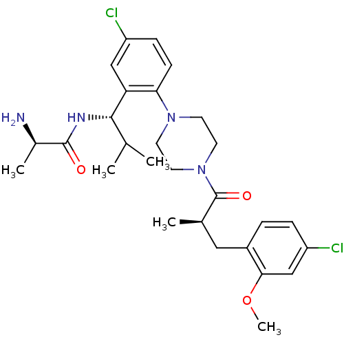 Chemical structure of BindingDB Monomer ID 50261229