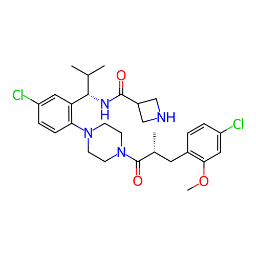 Chemical structure of BindingDB Monomer ID 50261231