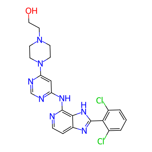 Chemical structure of BindingDB Monomer ID 50261271