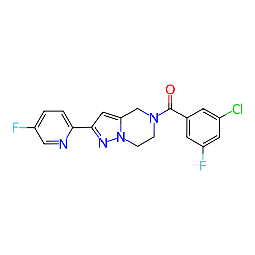 Chemical structure of BindingDB Monomer ID 50261324