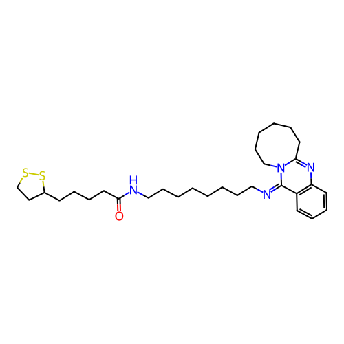 Chemical structure of BindingDB Monomer ID 50261345