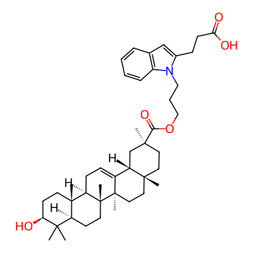 Chemical structure of BindingDB Monomer ID 50261372