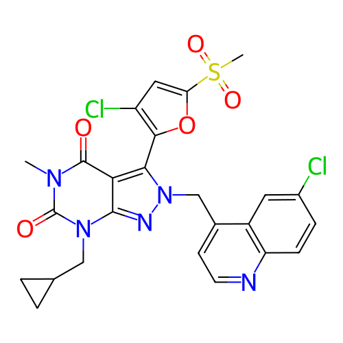 Chemical structure of BindingDB Monomer ID 50261911
