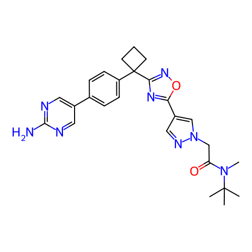Chemical structure of BindingDB Monomer ID 50262004