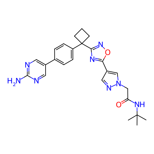Chemical structure of BindingDB Monomer ID 50262005