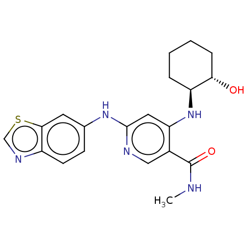 Chemical structure of BindingDB Monomer ID 50262294