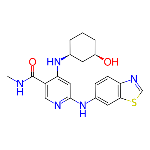 Chemical structure of BindingDB Monomer ID 50262380