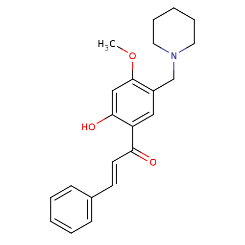 Chemical structure of BindingDB Monomer ID 50262501
