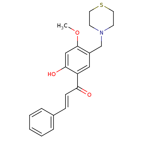 Chemical structure of BindingDB Monomer ID 50262503