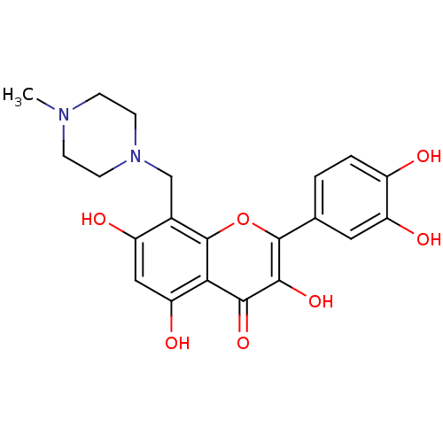 Chemical structure of BindingDB Monomer ID 50262561