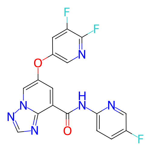 Chemical structure of BindingDB Monomer ID 50262575