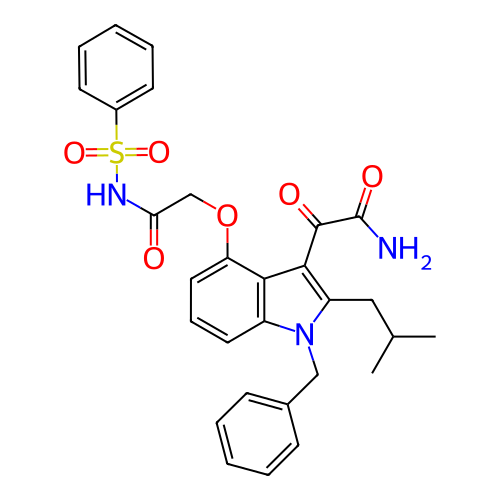 Chemical structure of BindingDB Monomer ID 50262843