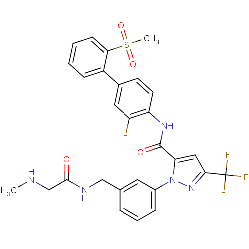 Chemical structure of BindingDB Monomer ID 50262875