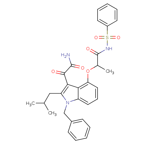 Chemical structure of BindingDB Monomer ID 50262892