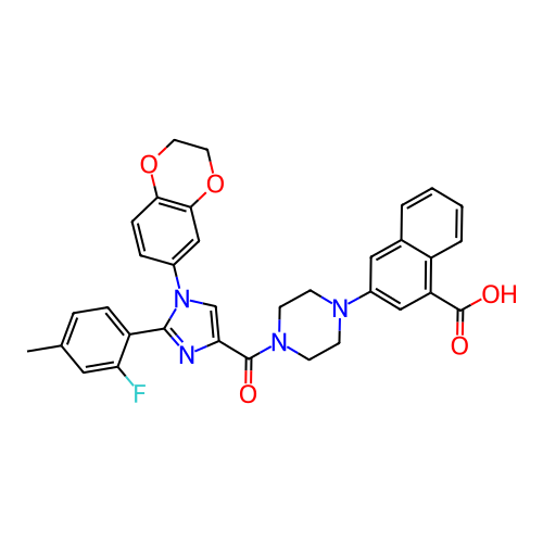 Chemical structure of BindingDB Monomer ID 50263230