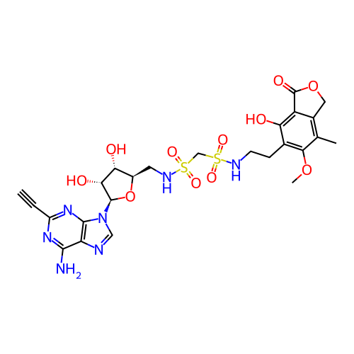 Chemical structure of BindingDB Monomer ID 50263245