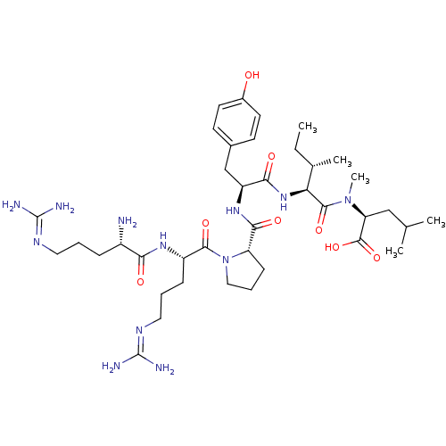 Chemical structure of BindingDB Monomer ID 50263385