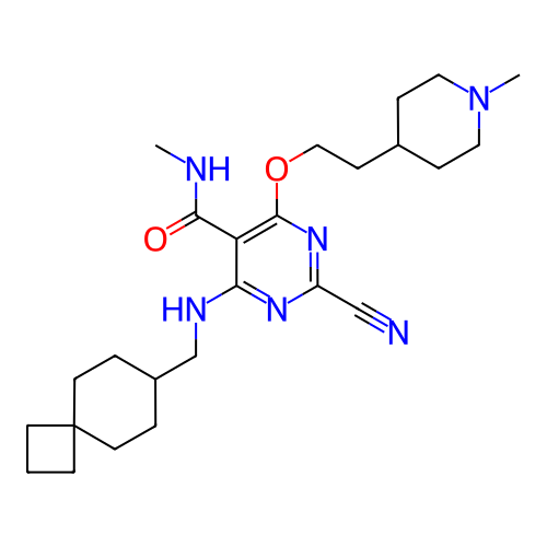 Chemical structure of BindingDB Monomer ID 50263554