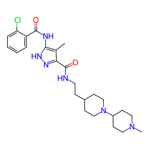 Chemical structure of BindingDB Monomer ID 50264189