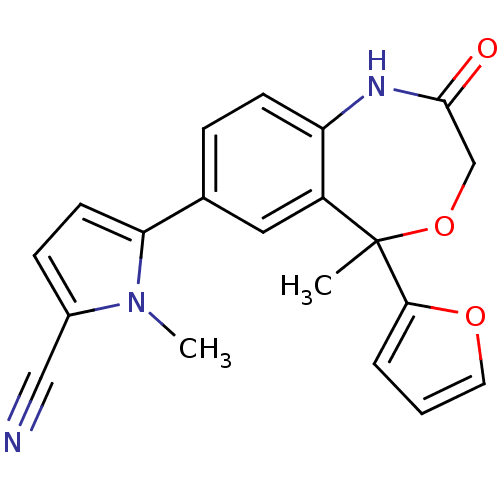 Chemical structure of BindingDB Monomer ID 50264311