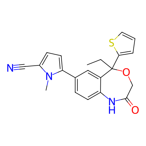 Chemical structure of BindingDB Monomer ID 50264312