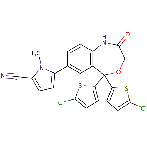Chemical structure of BindingDB Monomer ID 50264354