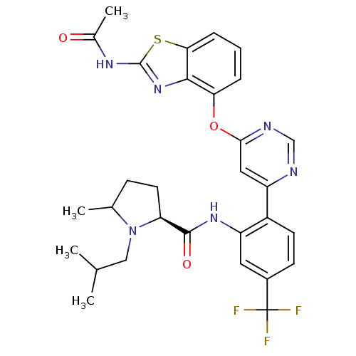 Chemical structure of BindingDB Monomer ID 50264967