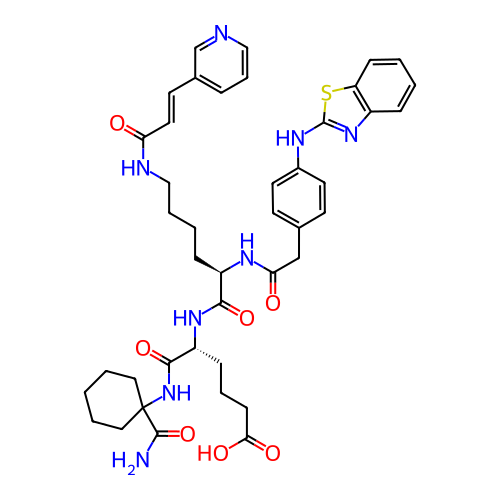 Chemical structure of BindingDB Monomer ID 50265512