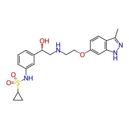 Chemical structure of BindingDB Monomer ID 50265541