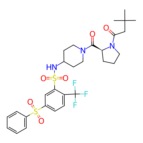 Chemical structure of BindingDB Monomer ID 50265547