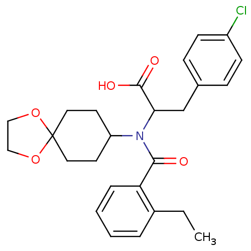 Chemical structure of BindingDB Monomer ID 50266100