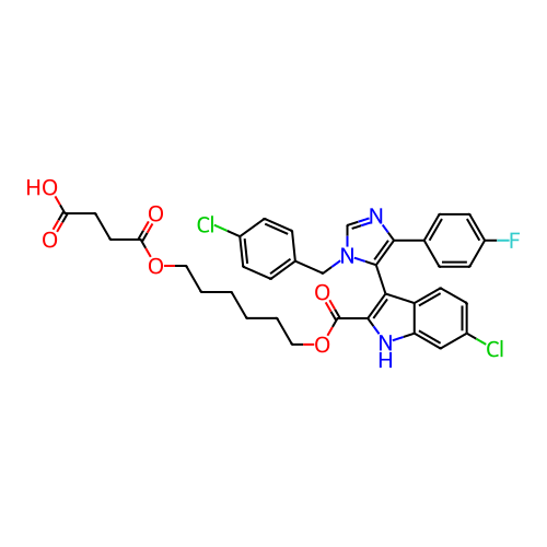 Chemical structure of BindingDB Monomer ID 50266882