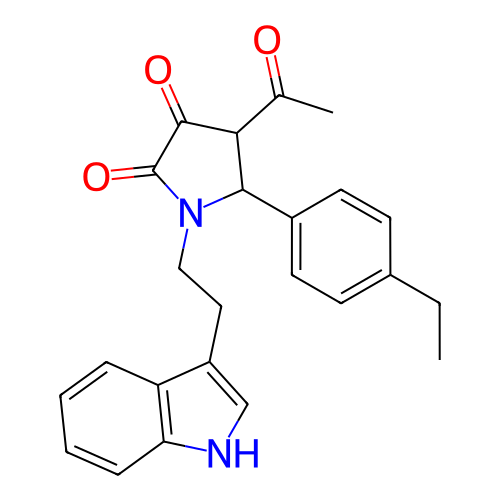 Chemical structure of BindingDB Monomer ID 50267023