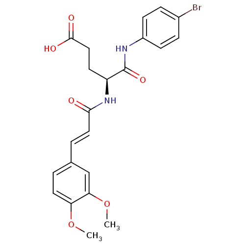 Chemical structure of BindingDB Monomer ID 50267370
