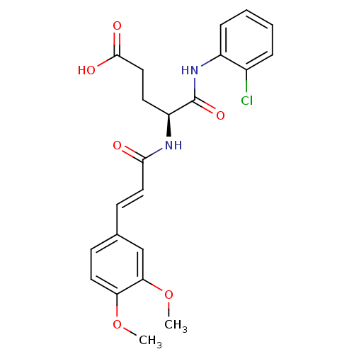 Chemical structure of BindingDB Monomer ID 50267465