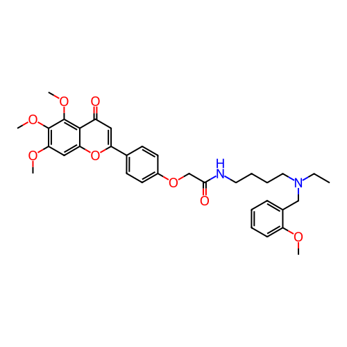 Chemical structure of BindingDB Monomer ID 50267491