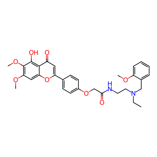 Chemical structure of BindingDB Monomer ID 50267495
