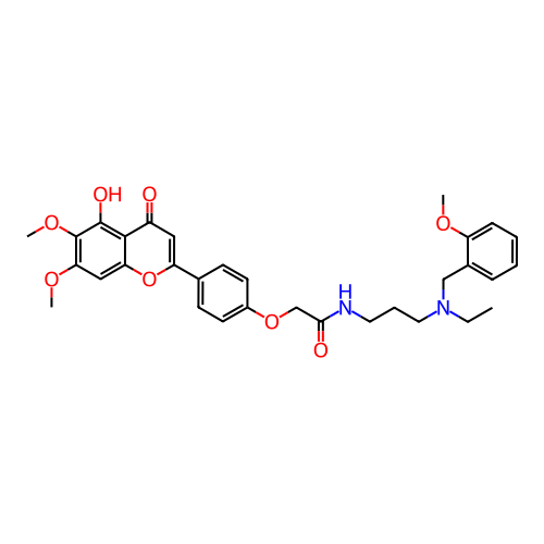 Chemical structure of BindingDB Monomer ID 50267497