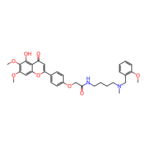Chemical structure of BindingDB Monomer ID 50267498