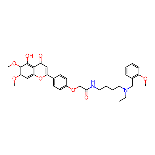 Chemical structure of BindingDB Monomer ID 50267499