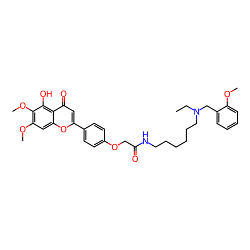 Chemical structure of BindingDB Monomer ID 50267500