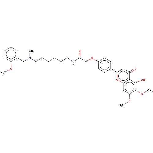 Chemical structure of BindingDB Monomer ID 50267501