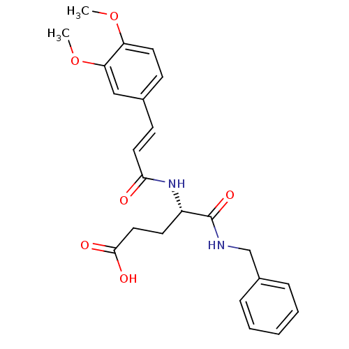 Chemical structure of BindingDB Monomer ID 50267524