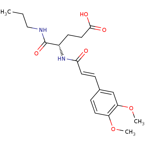 Chemical structure of BindingDB Monomer ID 50267527