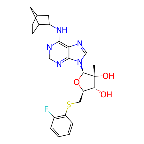 Chemical structure of BindingDB Monomer ID 50267536