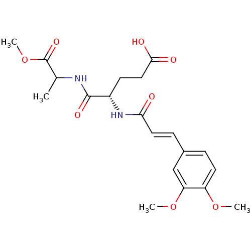 Chemical structure of BindingDB Monomer ID 50267567