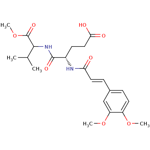 Chemical structure of BindingDB Monomer ID 50267568
