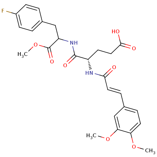 Chemical structure of BindingDB Monomer ID 50267608