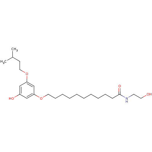 Chemical structure of BindingDB Monomer ID 50267634