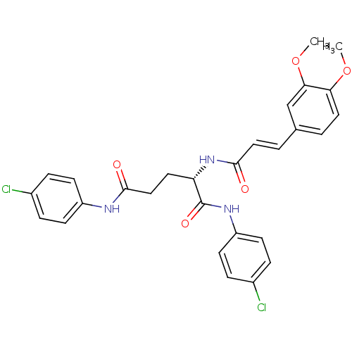 Chemical structure of BindingDB Monomer ID 50267643